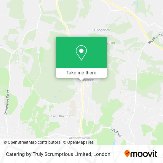 Catering by Truly Scrumptious Limited map