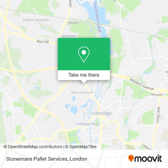 Stonemans Pallet Services map