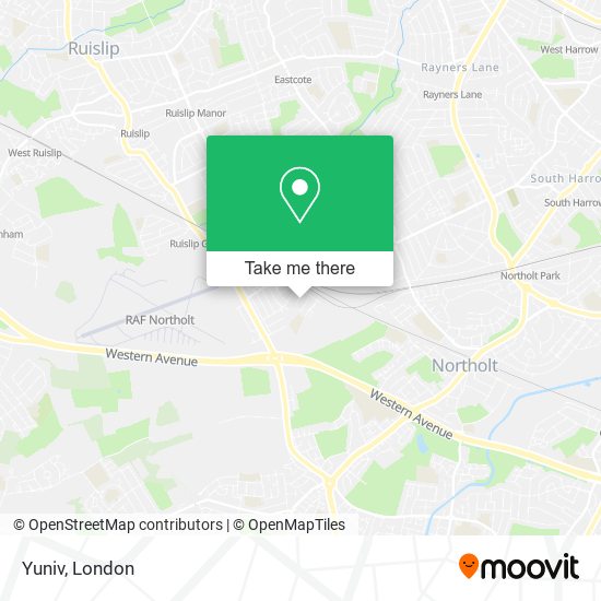 Yuniv map