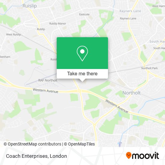 Coach Enterprises map