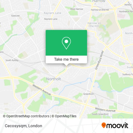 Cecosysqm map