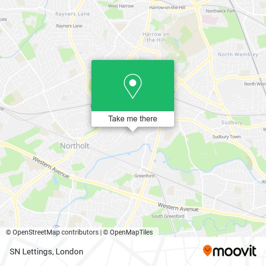 SN Lettings map