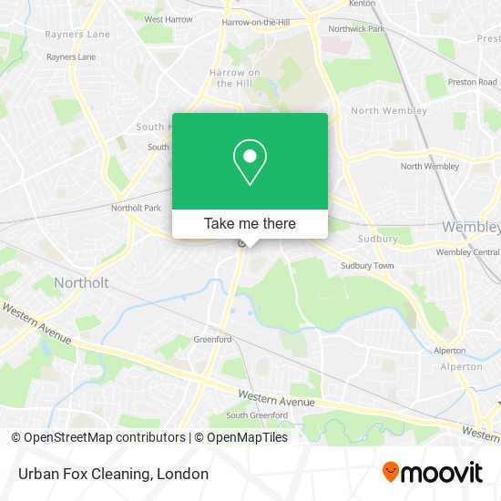 Urban Fox Cleaning map