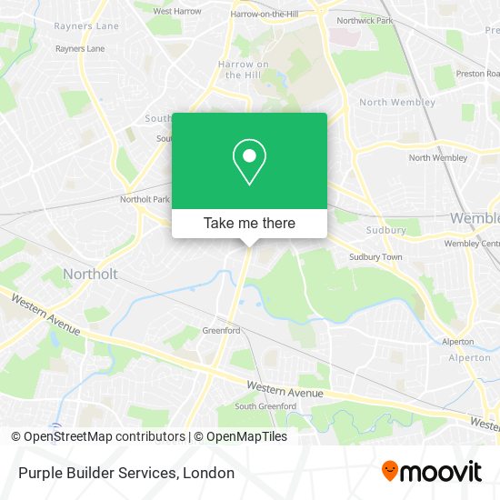 Purple Builder Services map