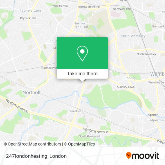 247londonheating map