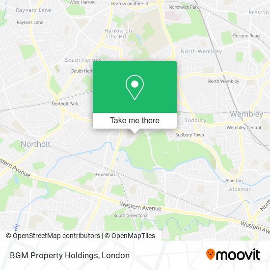 BGM Property Holdings map