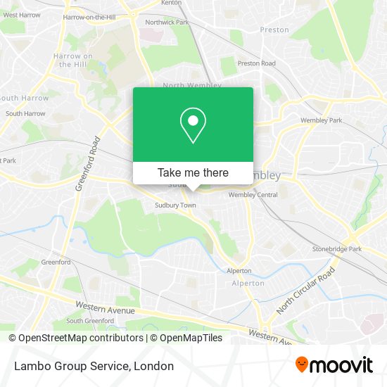 Lambo Group Service map