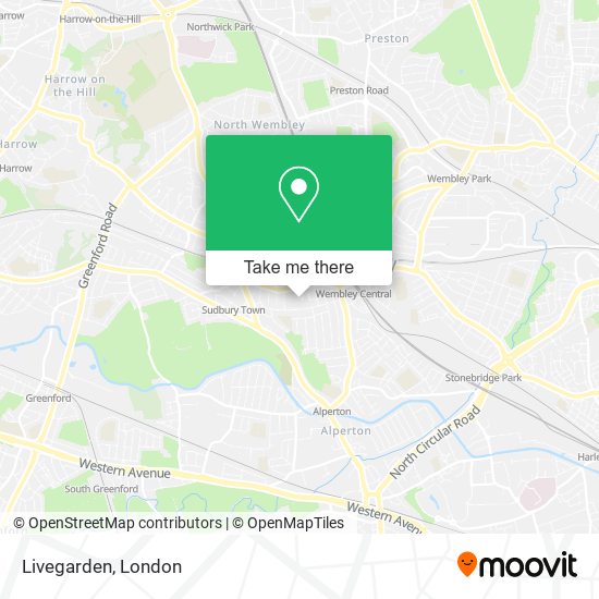 Livegarden map