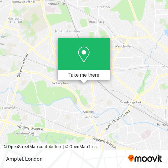 Amptel map