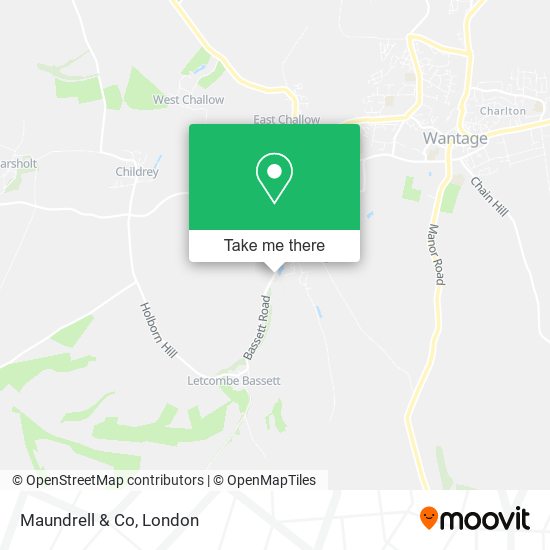 Maundrell & Co map