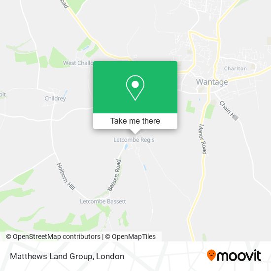 Matthews Land Group map