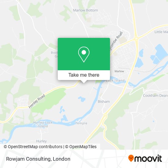Rowjam Consulting map