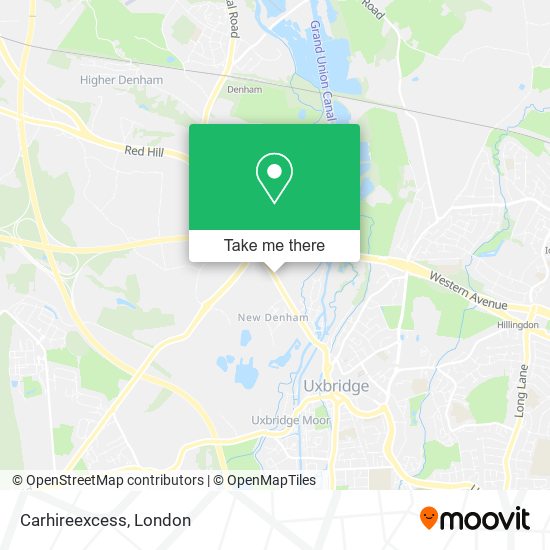 Carhireexcess map