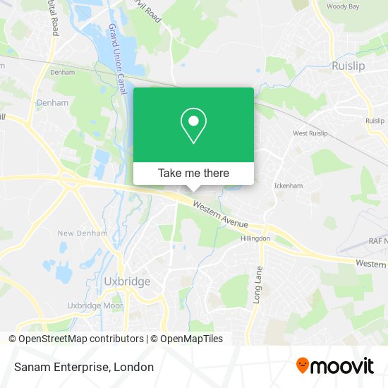 Sanam Enterprise map