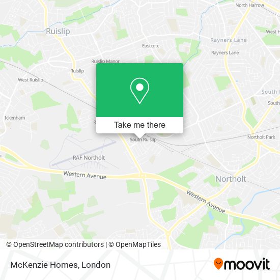 McKenzie Homes map