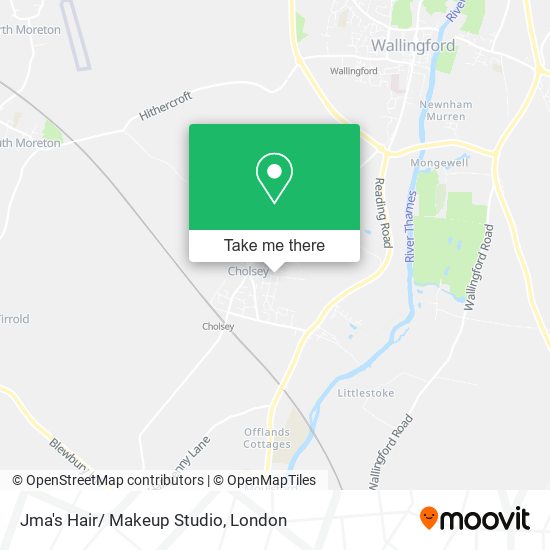 Jma's Hair/ Makeup Studio map