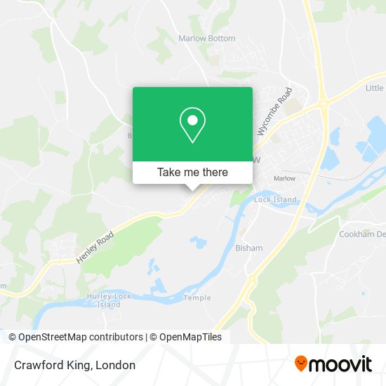 Crawford King map
