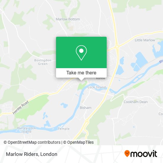 Marlow Riders map