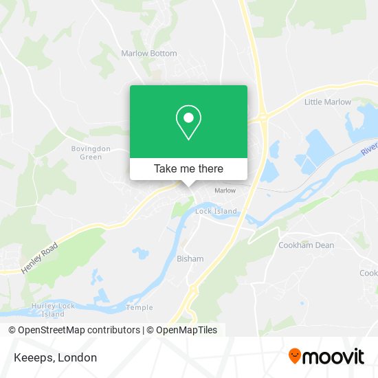 Keeeps map