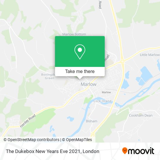 The Dukebox New Years Eve 2021 map