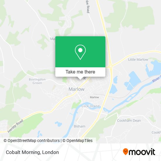 Cobalt Morning map