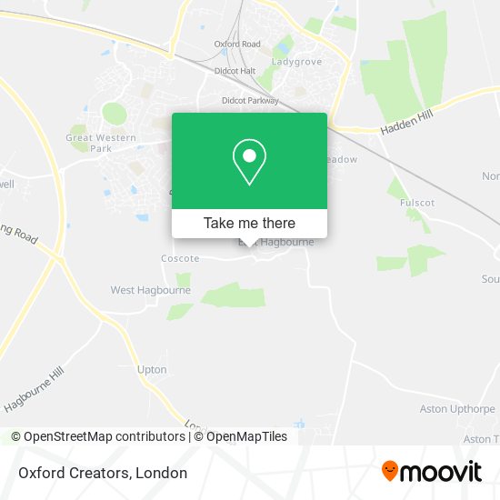 Oxford Creators map