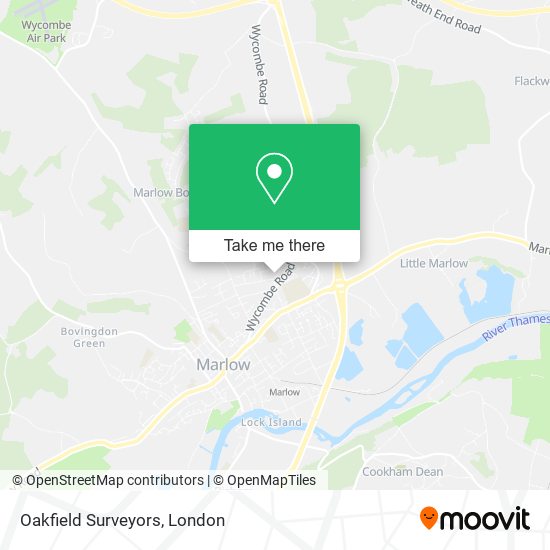 Oakfield Surveyors map