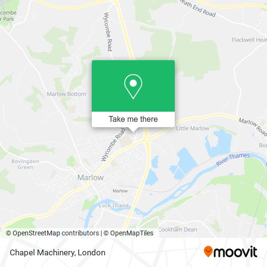 Chapel Machinery map