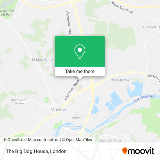 The Big Dog House map