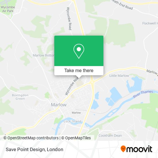 Save Point Design map