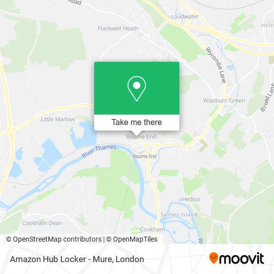 Amazon Hub Locker - Mure map