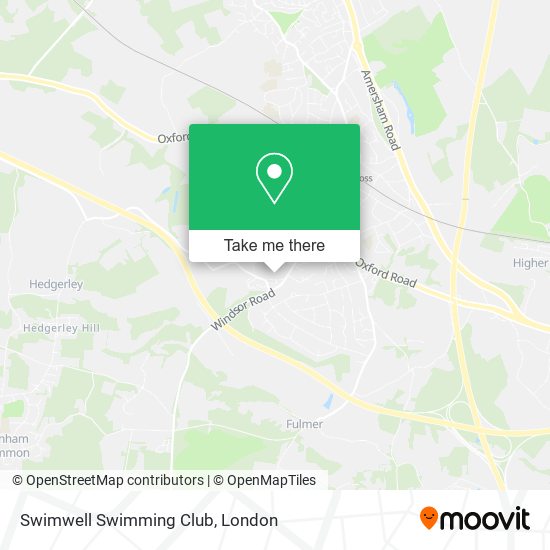 Swimwell Swimming Club map