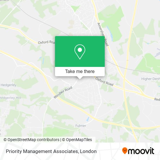 Priority Management Associates map