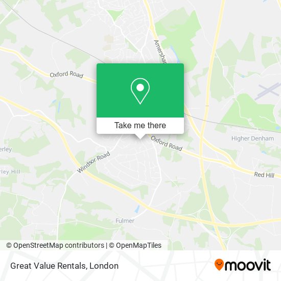 Great Value Rentals map