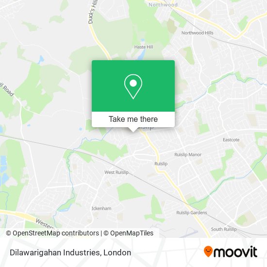 Dilawarigahan Industries map