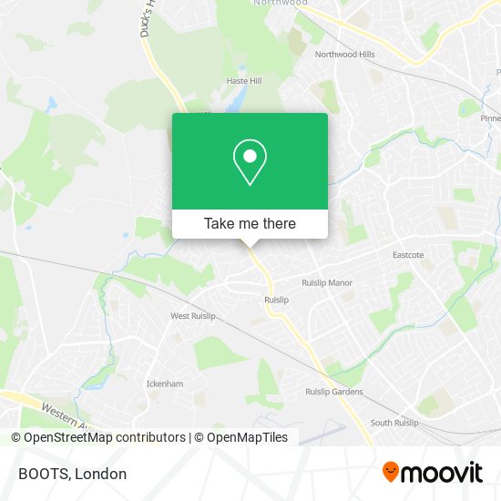 BOOTS map