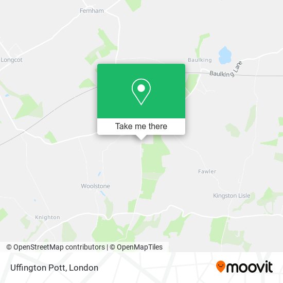 Uffington Pott map