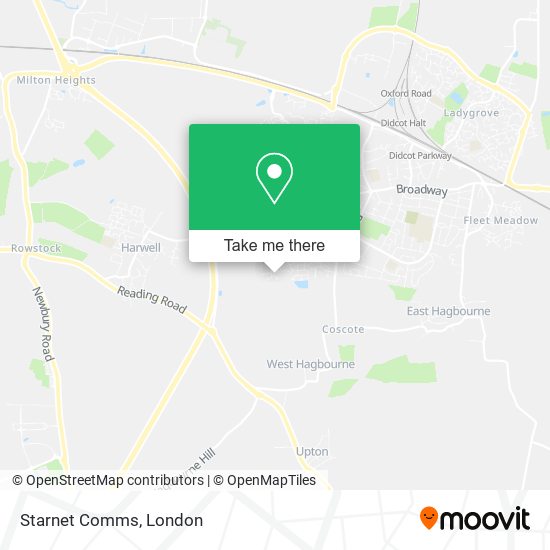 Starnet Comms map