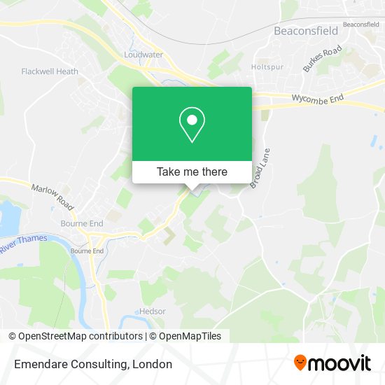 Emendare Consulting map