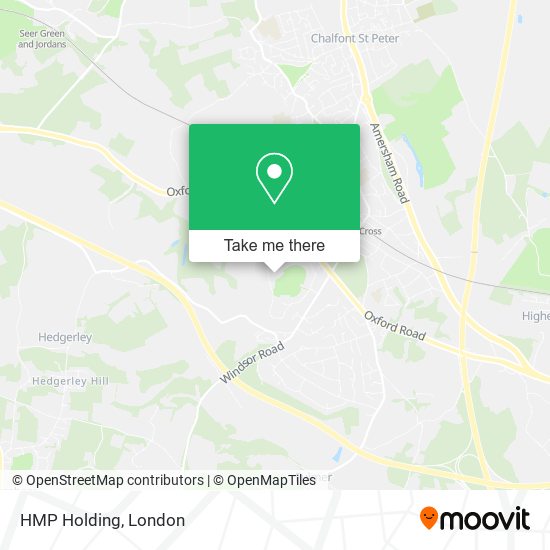 HMP Holding map