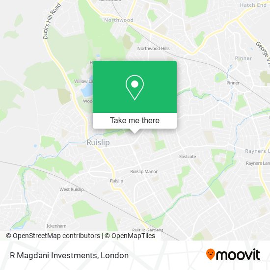 R Magdani Investments map