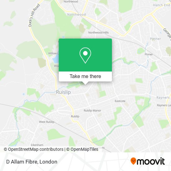 D Allam Fibre map