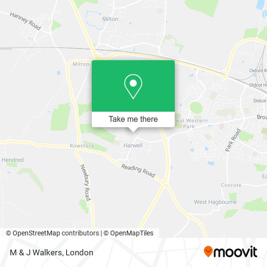 M & J Walkers map