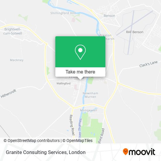 Granite Consulting Services map