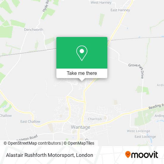 Alastair Rushforth Motorsport map