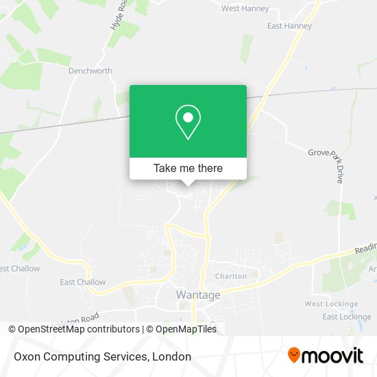 Oxon Computing Services map