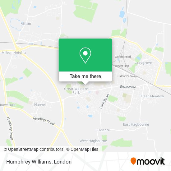 Humphrey Williams map