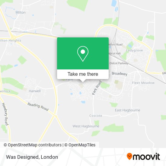 Was Designed map
