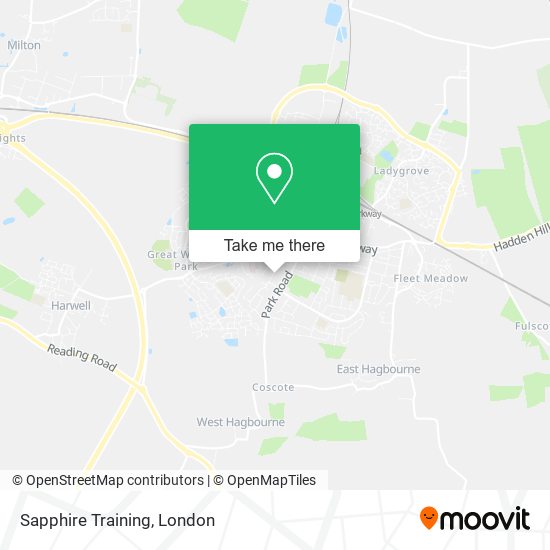 Sapphire Training map
