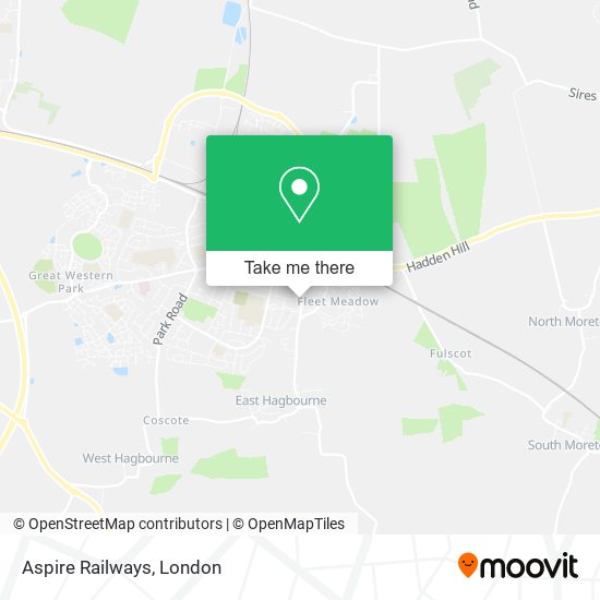 Aspire Railways map